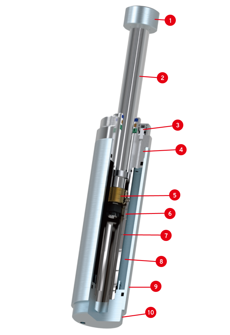 Heavy duty shock absorber